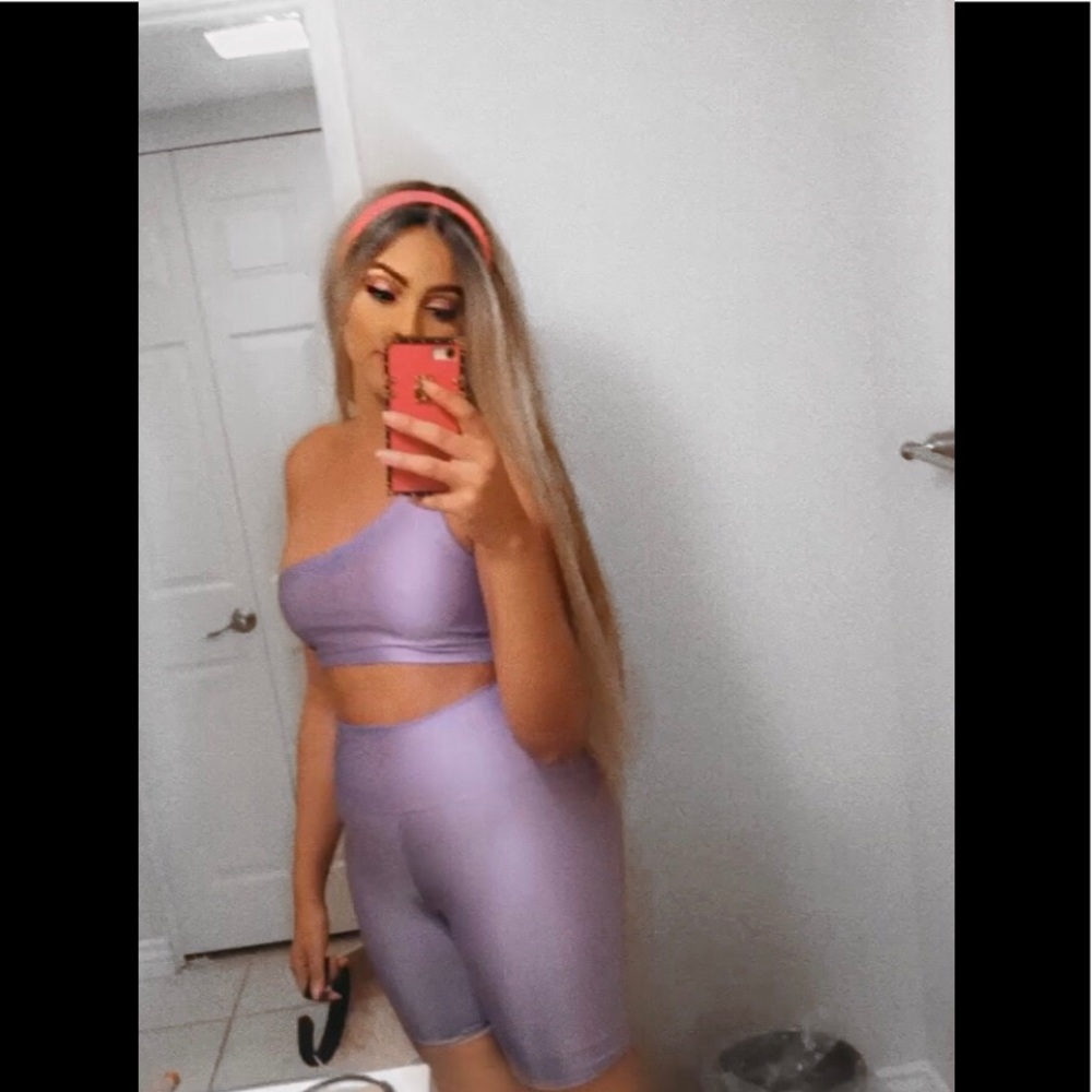 Two piece Lavender Set